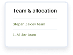 Team Allocation